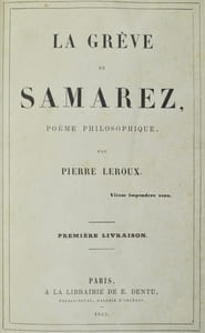 La Grève de Samarez. Poème philosophique.