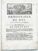 Ordonnance du roi, concernant la Cavalerie. Du 25 mars 1776.. 