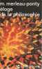 Eloge de la philosophie et autres essais, . MERLEAU-PONTY Maurice,