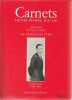 Carnets: Les années Jules et Jim. Première partie 1920 - 1921,. ROCHE Henri-Pierre