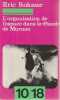 L'organisation de l'espace dans le"Faust" de Murnau,. ROHMER Eric