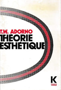 Théorie esthétique,