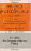 Manifeste du Parti Communiste / Manifest der Kommunistischen Partei -  Pr&eacute;face du Manifeste - en annexe Principes du communisme d'Engels - Projet de ...