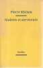 Maîtres et serviteurs, . MICHON Pierre,