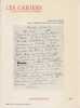Les cahiers du Mus&eacute;e national d'art moderne: Fernand L&eacute;ger, une correspondance de guerre &agrave; Louis Poughon, 1914-1918,. COLLECTIF (revue)