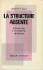 La structure absente: Introduction à la recherche sémiotique, . ECO Umberto
