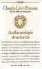 Anthropologie structurale,. LEVI-STRAUSS Claude