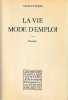 La vie mode d'emploi,. PEREC Georges