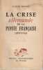 La crise allemande de la pensée française (1870-1914),. DIGEON Claude
