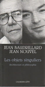 Les objets singuliers: Architecture et philosophie,