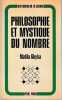 Philosophie et mystique du nombre, . GHYKA Matila