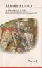 Manger le livre: Rites alimentaires et fonction paternelle,. HADDAD Gérard