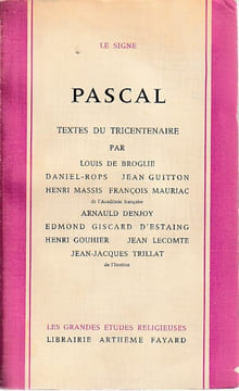 Pascal: Textes du tricentenaire,. COLLECTIF
