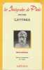 Lettres,. EPICURE 