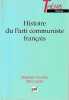 Histoire du Parti Communiste français, . COURTOIS Stéphane, LAZAR Marc,