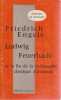 Ludwig Feuerbach et la fin de la philosophie classique allemande,. ENGELS Friedrich