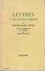 Lettres &agrave; un  jeune po&egrave;te, suivi de R&eacute;flexions sur la vie cr&eacute;atrice par Bernard Grasset, . RILKE Rainer Maria, GRASSET Bernard