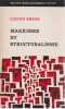 Marxisme et structuralisme,. SEBAG Lucien
