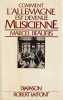 Comment l'Allemagne est devenue musicienne, . BEAUFILS Marcel,