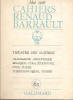 Cahiers Renaud - Barrault : Théâtre des nations,. COLLECTIF (revue),