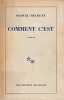 Comment c'est,. BECKETT Samuel,