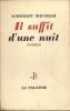 Il suffit d'une nuit,. MAUGHAM W. Somerset