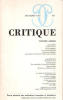 Critique n° 547, décembre 1992: Michel Leiris, . COLLECTIF (revue),