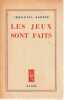 Les jeux sont faits, . SARTRE Jean-Paul