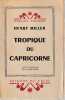 Tropique du Capricorne,. MILLER Henry,
