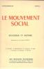 Le mouvement social - Sociologie et histoire,. COLLECTIF (revue),