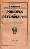 Principes de psychanalyse, . ALEXANDER Franz,