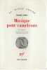 Musique pour caméléons, . CAPOTE Truman,