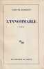 L'innommable,. BECKETT Samuel,