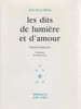 Les dits de lumi&egrave;re et d'amour. JEAN DE LA CROIX,