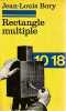 Rectangle multiple: Cinéma VII 1975-1976. BORY Jean-Louis