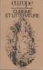 Europe - Cubisme et littérature,. COLLECTIF (revue),