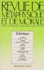Revue de Métaphysique et de Morale - Esthétique - n° 2 - 1985,. COLLECTIF (revue),