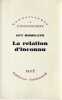 La relation d'inconnu, . ROSOLATO Guy
