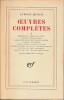 Oeuvres complètes -  tome 1.  Préambule - Correspondance avec Jacques Rivière - L'ombilic des limbes - Le Pèse-nerfs - L'art et la mort -  - Premiers ...