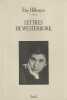 Lettres de Westerbork,. HILLESUM Etty