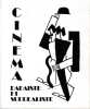 Cinema dada&iuml;ste et surrealiste, catalogue de l'exposition 1976,. COLLECTIF,