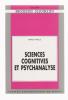Science cognitive et psychanalyse,. VIROLE Benoît,