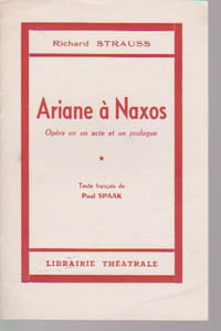 Ariane à Naxos,