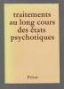 Traitements au long cours des états psychotiques, . CHILAND Colette, BEQUART Paul (dir.), 