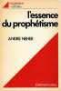 L'essence du prophétisme,. NEHER André