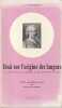 Essai sur l'origine des langues où il est parlé de la mélodie et de l'imitation musicale,. ROUSSEAU Jean-Jacques