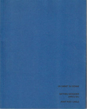 Un carnet du dedans, . MESSAGIER Matthieu, BAJ Enrico,