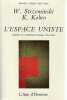 L'espace uniste: Ecrits du constructivisme polonais, . STRZEMINSKI W., KOBRO K., 
