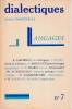 Dialectiques n° 7: Langages,. COLLECTIF (revue)