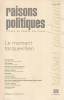 Raisons politiques n° 1  -  Le mouvement tocquevillien,. COLLECTIF (revue),